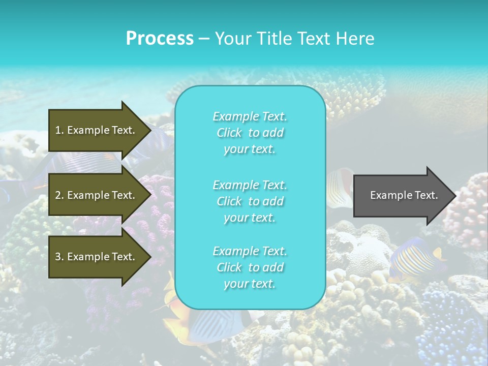 Aquarium Underwater Sea PowerPoint Template