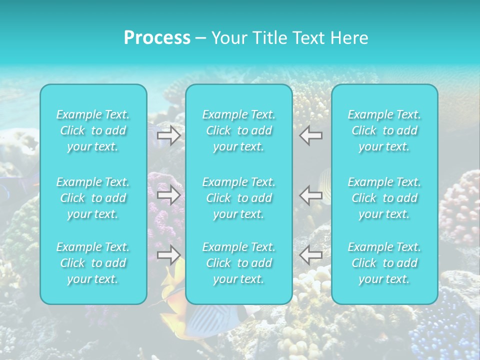 Aquarium Underwater Sea PowerPoint Template