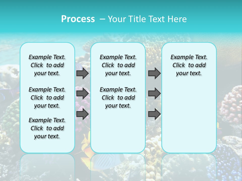 Aquarium Underwater Sea PowerPoint Template