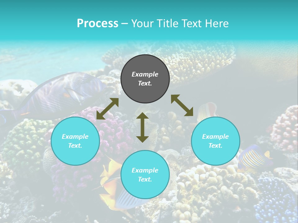 Aquarium Underwater Sea PowerPoint Template