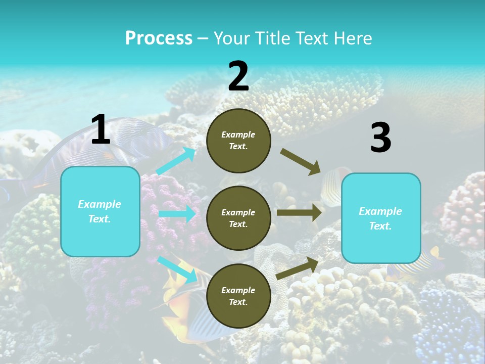 Aquarium Underwater Sea PowerPoint Template