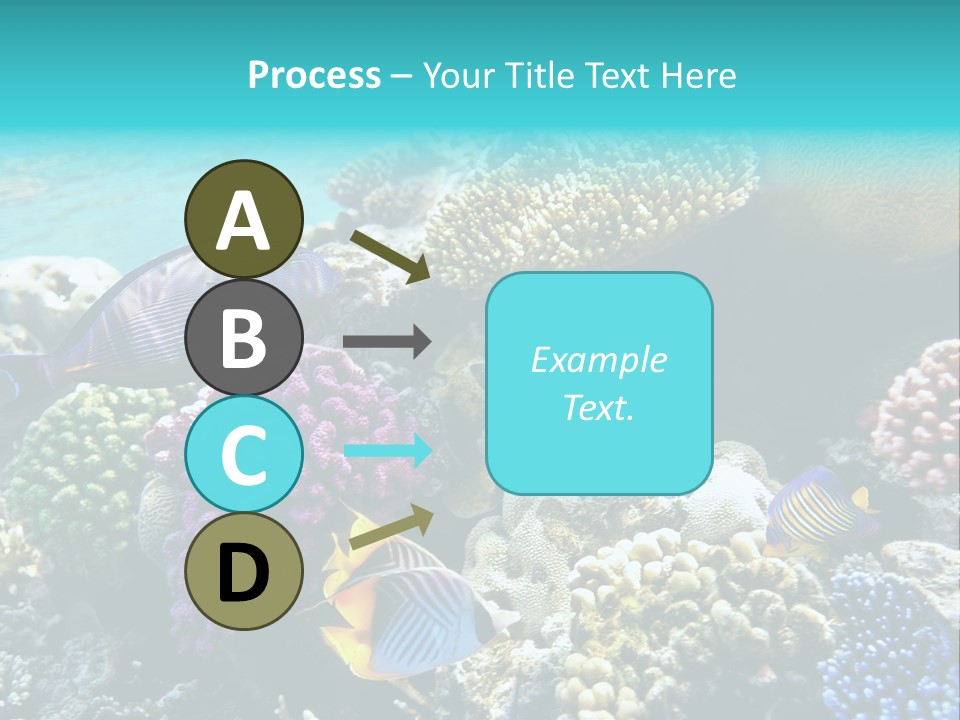 Aquarium Underwater Sea PowerPoint Template