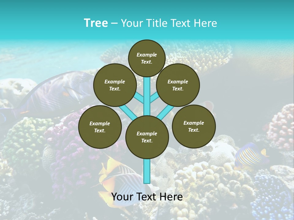 Aquarium Underwater Sea PowerPoint Template