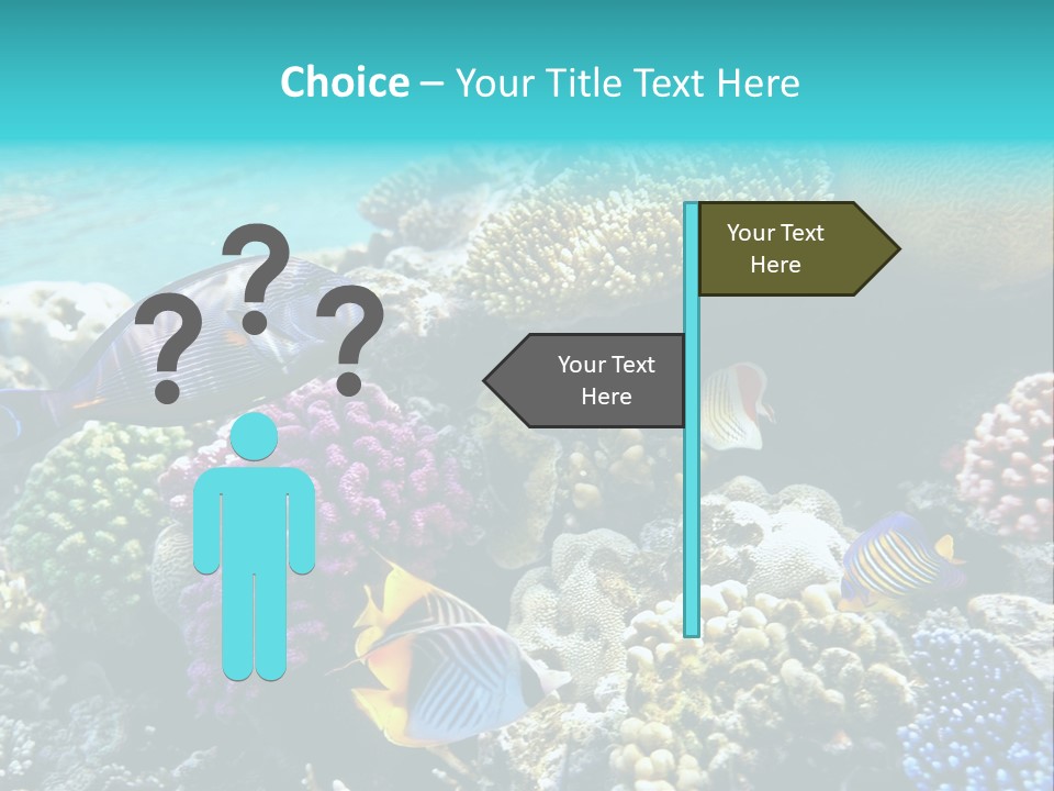 Aquarium Underwater Sea PowerPoint Template