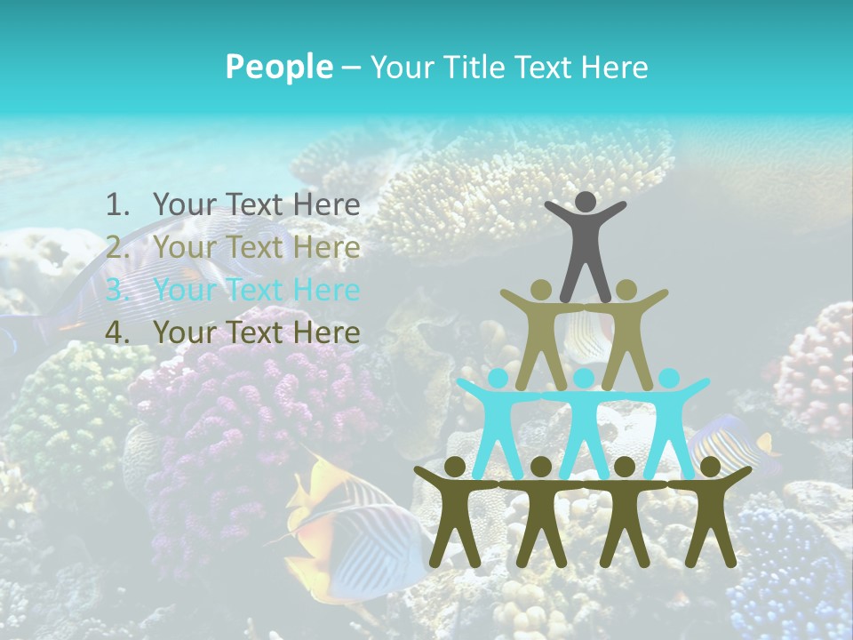 Aquarium Underwater Sea PowerPoint Template