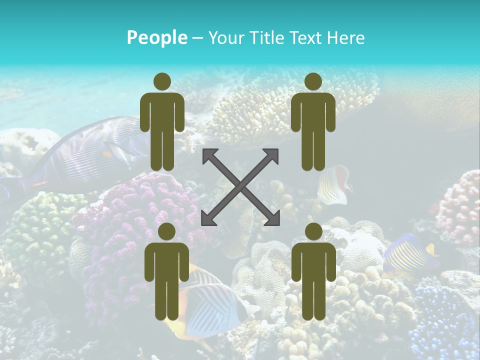 Aquarium Underwater Sea PowerPoint Template