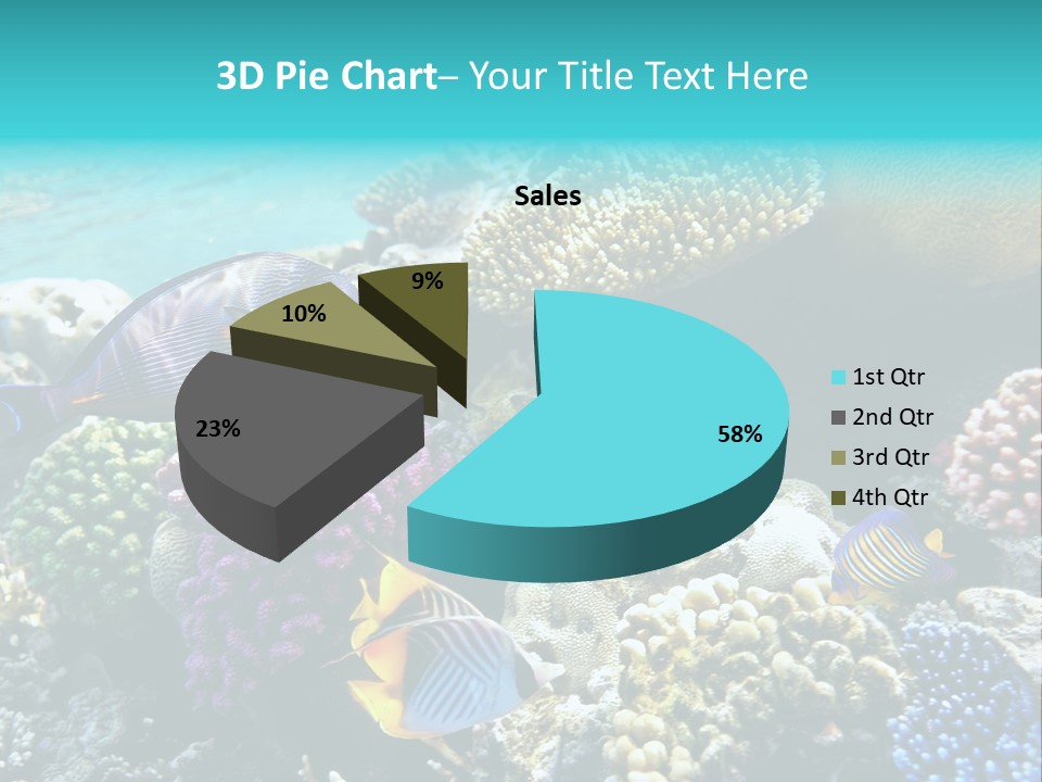 Aquarium Underwater Sea PowerPoint Template