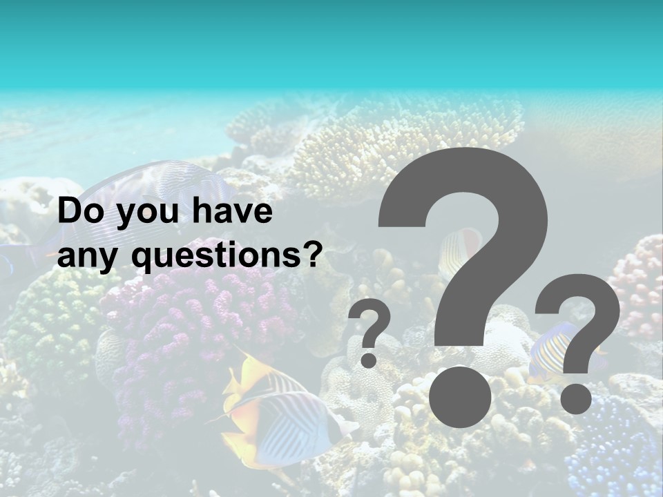 Aquarium Underwater Sea PowerPoint Template