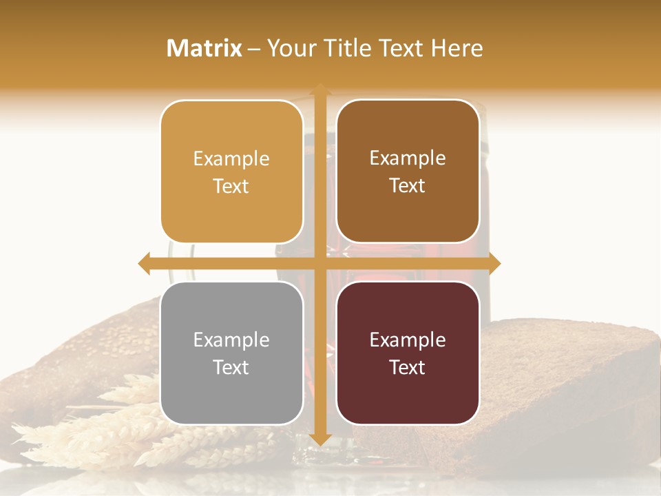 Bubble Brewery Glass PowerPoint Template