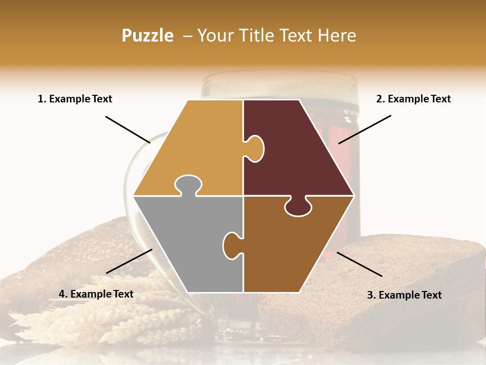 Bubble Brewery Glass PowerPoint Template