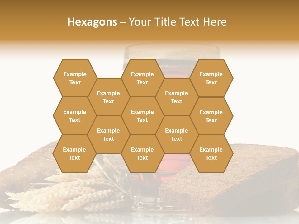 Bubble Brewery Glass PowerPoint Template