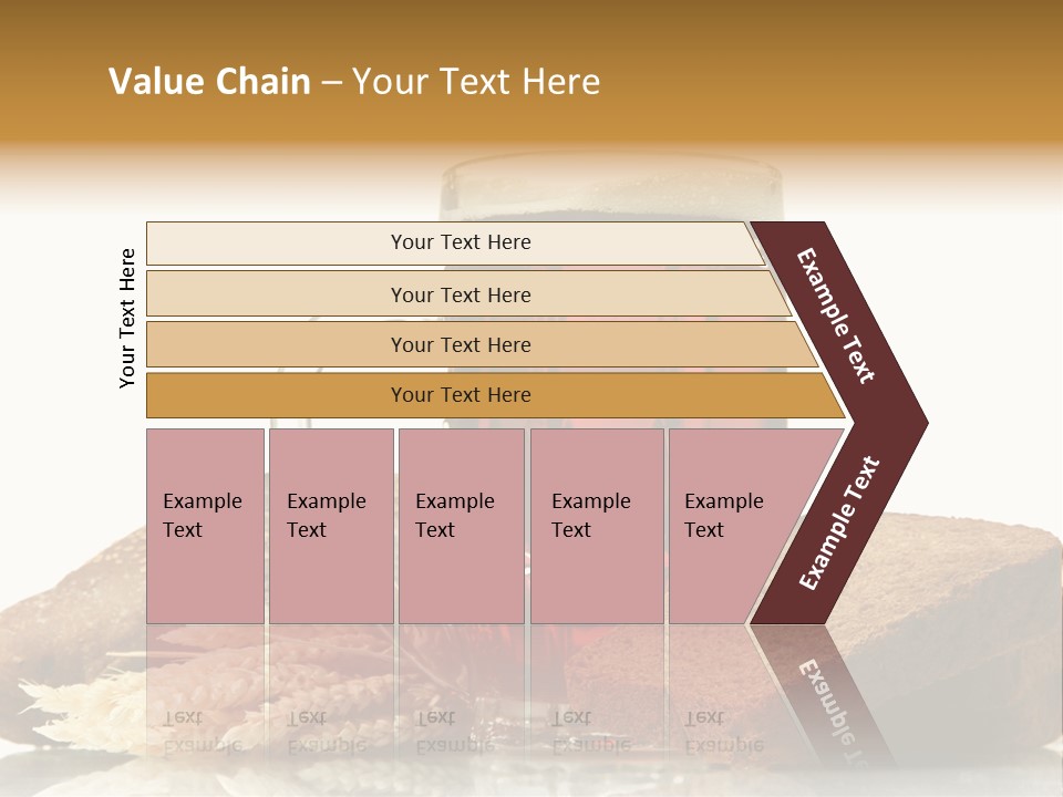 Bubble Brewery Glass PowerPoint Template