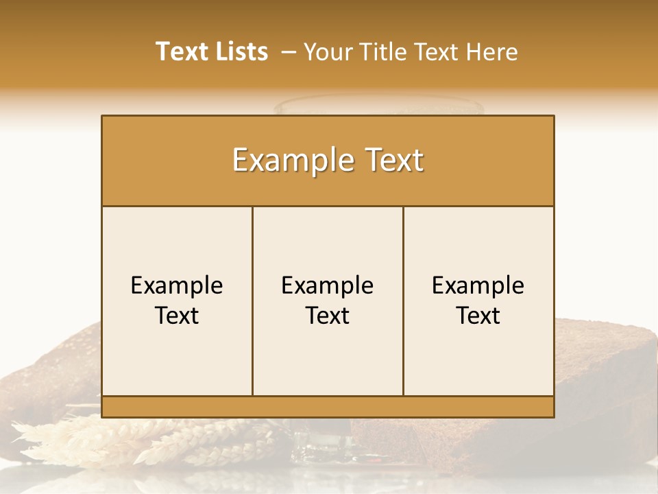Bubble Brewery Glass PowerPoint Template