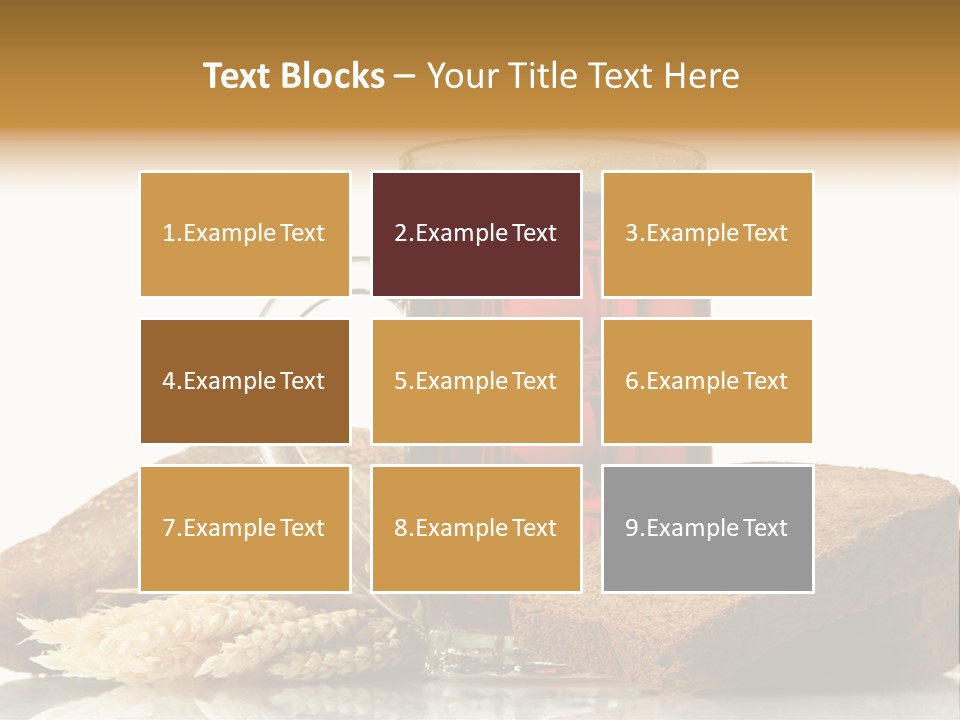 Bubble Brewery Glass PowerPoint Template