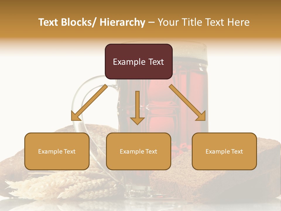Bubble Brewery Glass PowerPoint Template