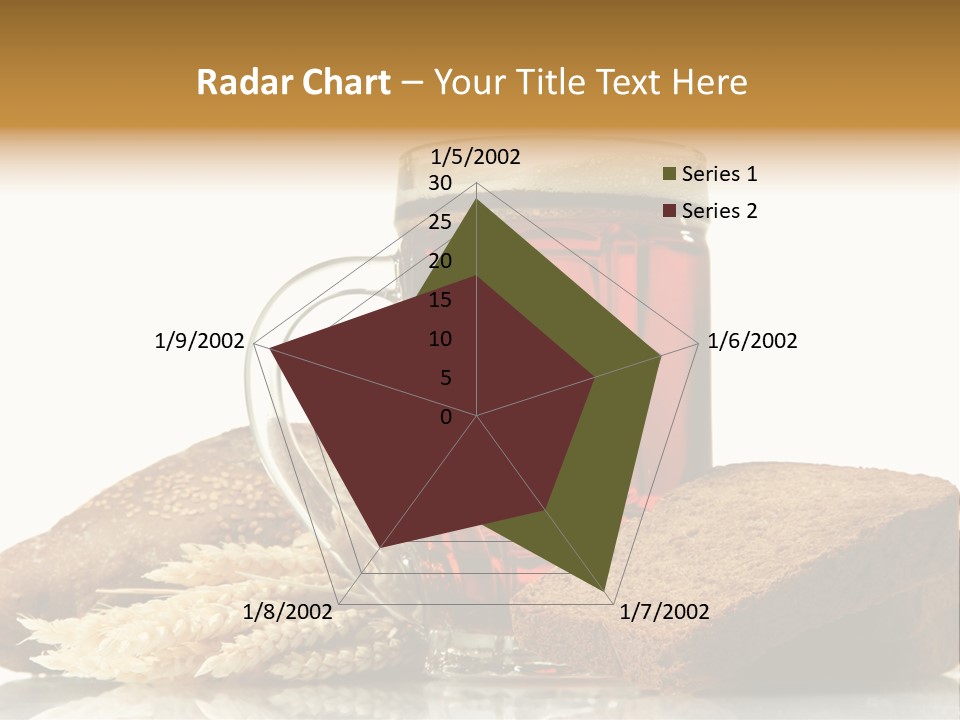 Bubble Brewery Glass PowerPoint Template