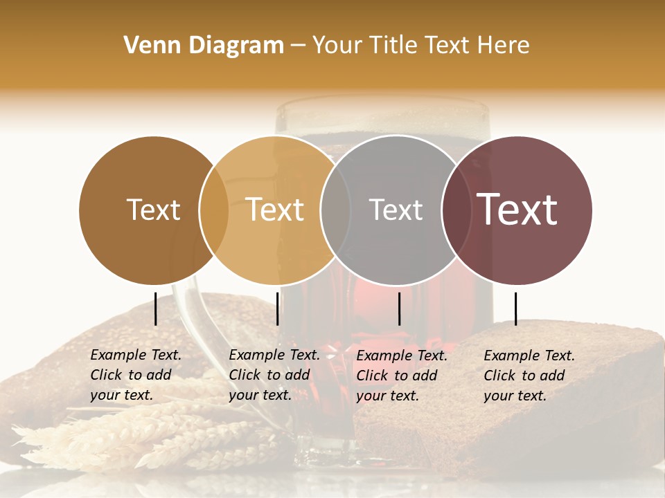 Bubble Brewery Glass PowerPoint Template