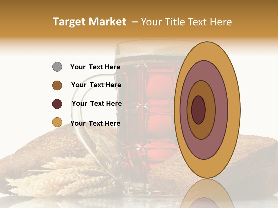 Bubble Brewery Glass PowerPoint Template