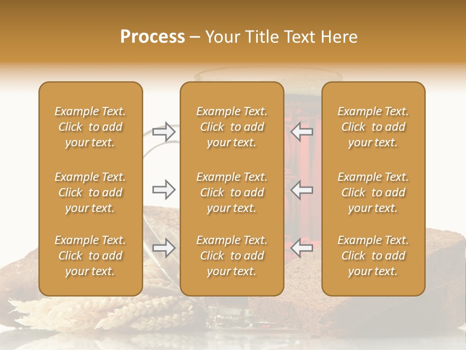 Bubble Brewery Glass PowerPoint Template