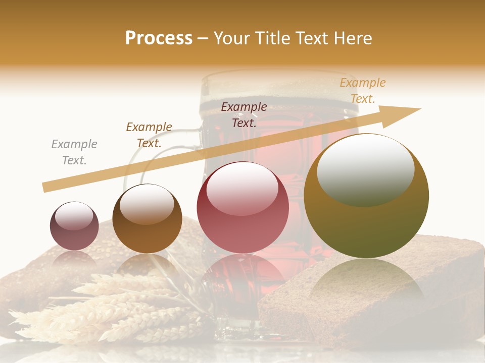 Bubble Brewery Glass PowerPoint Template