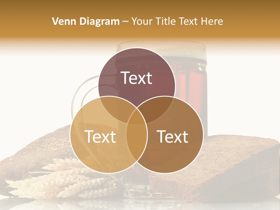 Bubble Brewery Glass PowerPoint Template