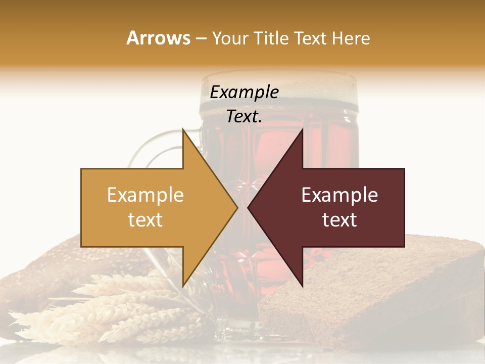 Bubble Brewery Glass PowerPoint Template