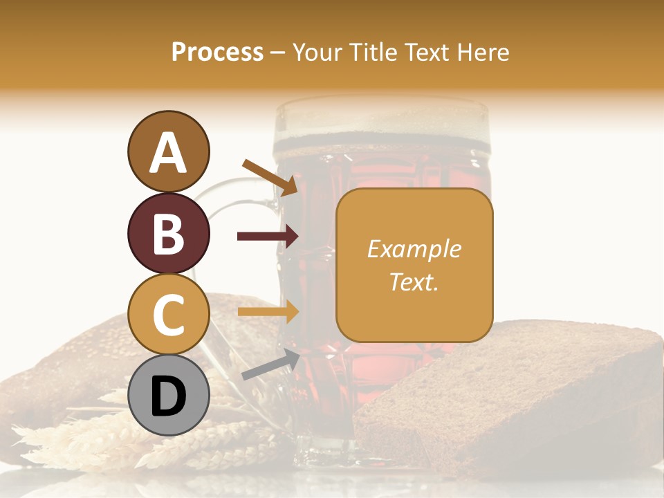 Bubble Brewery Glass PowerPoint Template