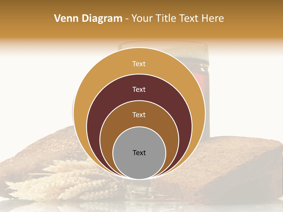 Bubble Brewery Glass PowerPoint Template