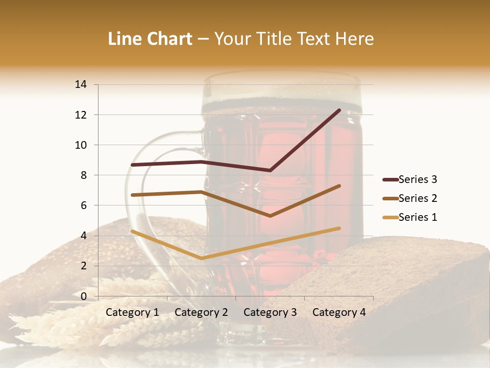 Bubble Brewery Glass PowerPoint Template