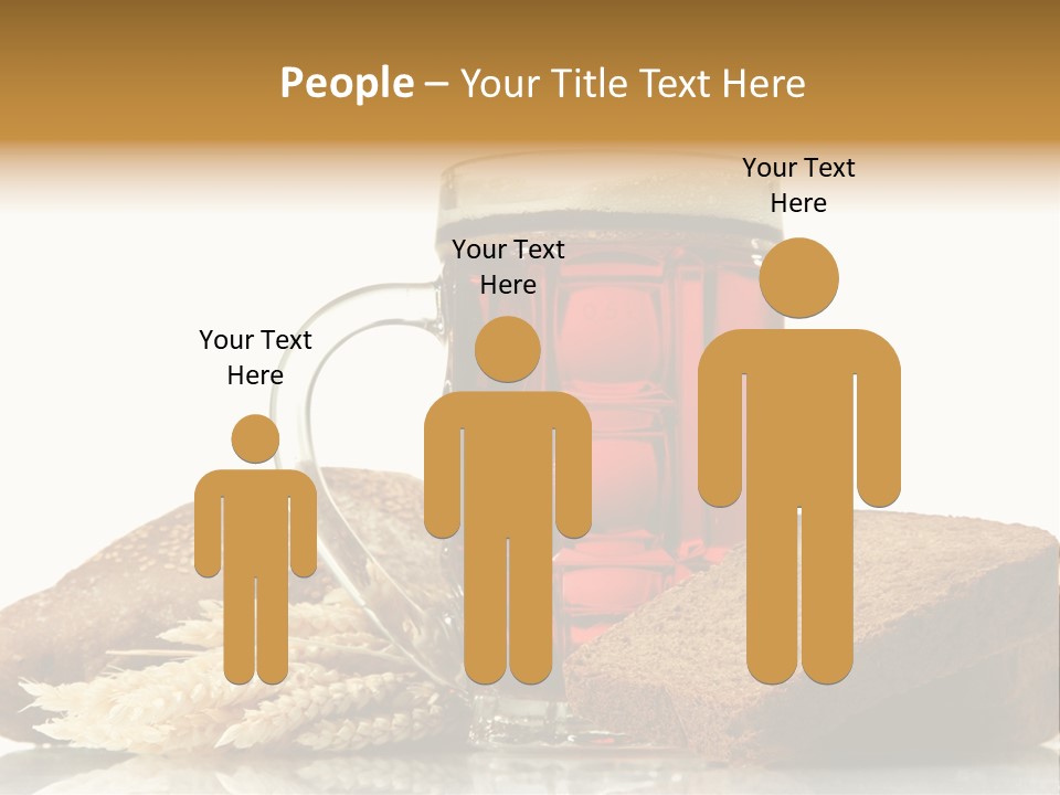 Bubble Brewery Glass PowerPoint Template