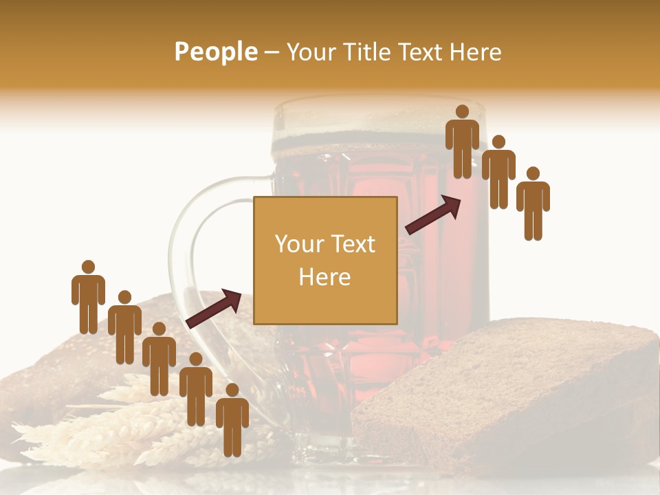 Bubble Brewery Glass PowerPoint Template