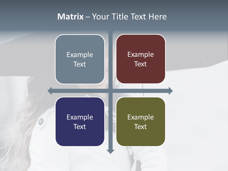 Coat Recollection Bag PowerPoint Template