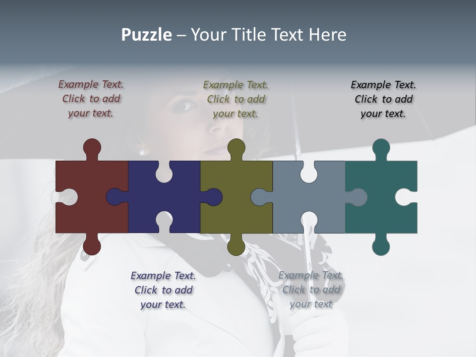 Coat Recollection Bag PowerPoint Template