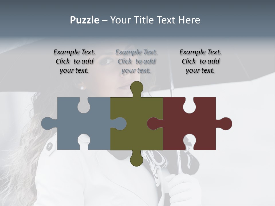 Coat Recollection Bag PowerPoint Template