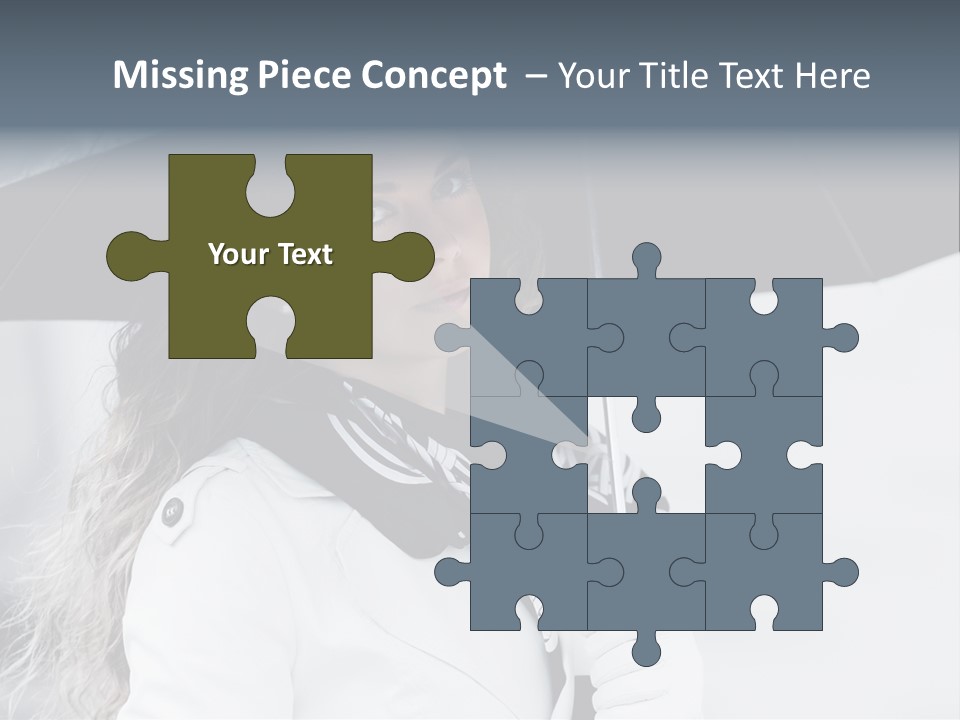 Coat Recollection Bag PowerPoint Template