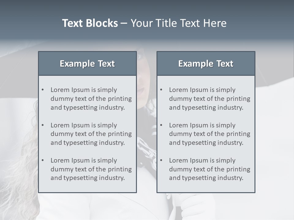 Coat Recollection Bag PowerPoint Template