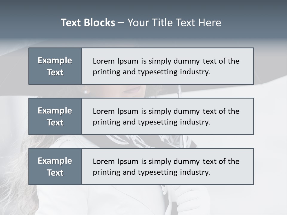 Coat Recollection Bag PowerPoint Template