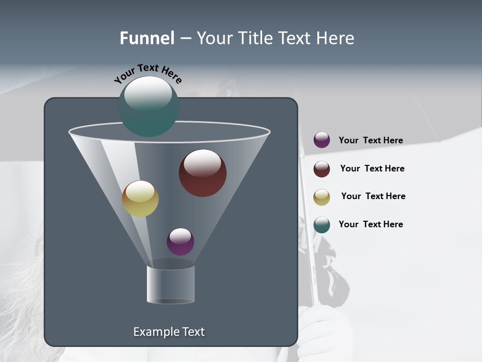 Coat Recollection Bag PowerPoint Template