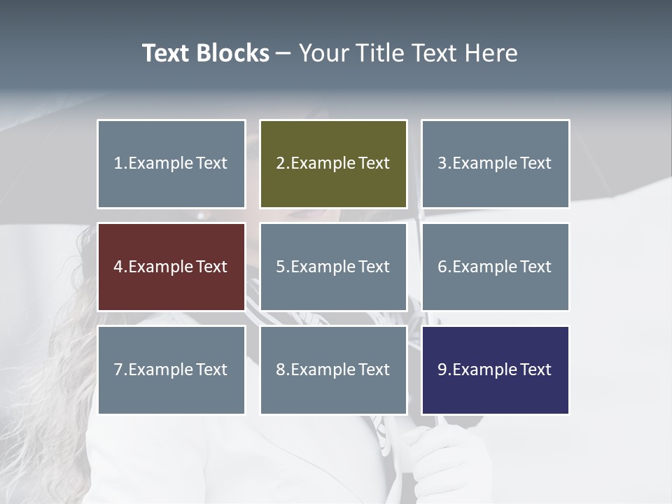 Coat Recollection Bag PowerPoint Template