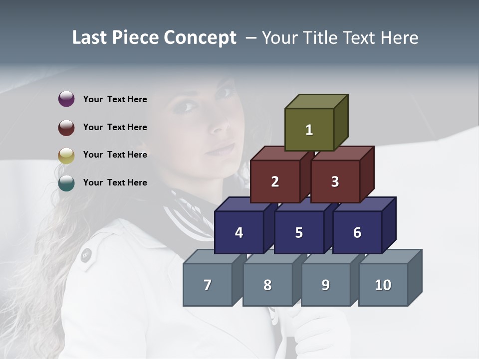 Coat Recollection Bag PowerPoint Template