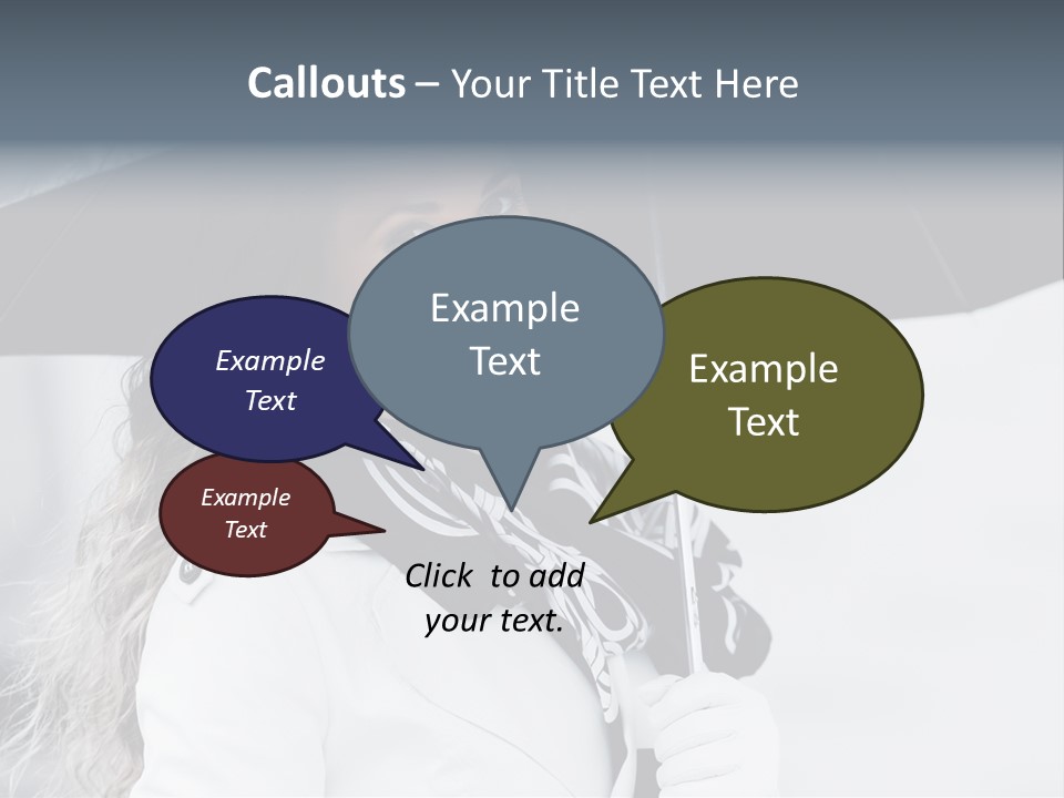 Coat Recollection Bag PowerPoint Template