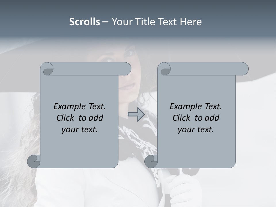 Coat Recollection Bag PowerPoint Template