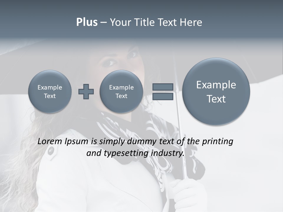 Coat Recollection Bag PowerPoint Template