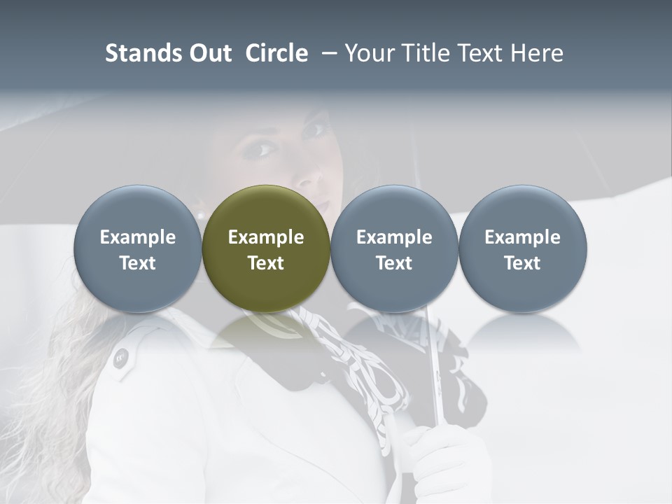 Coat Recollection Bag PowerPoint Template