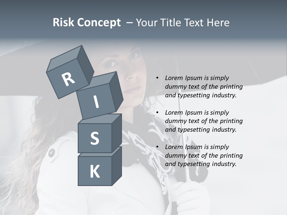 Coat Recollection Bag PowerPoint Template