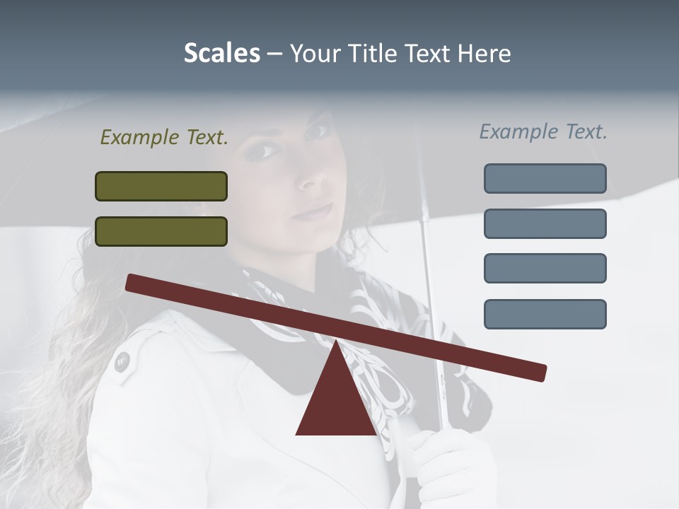 Coat Recollection Bag PowerPoint Template