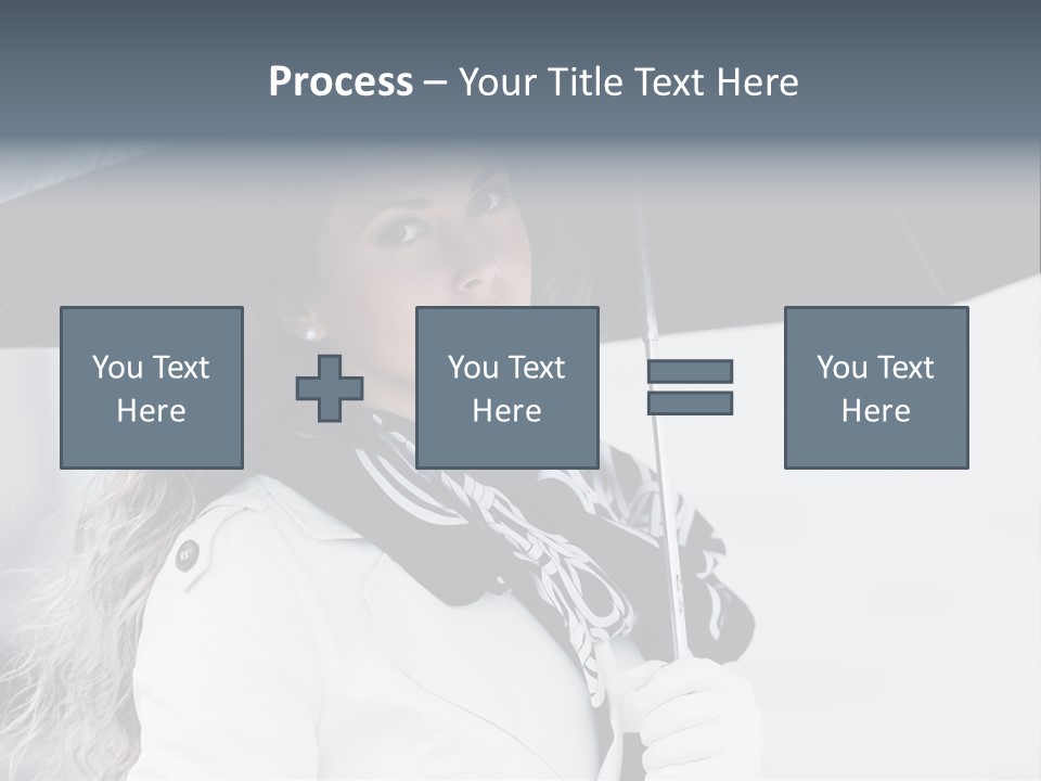 Coat Recollection Bag PowerPoint Template