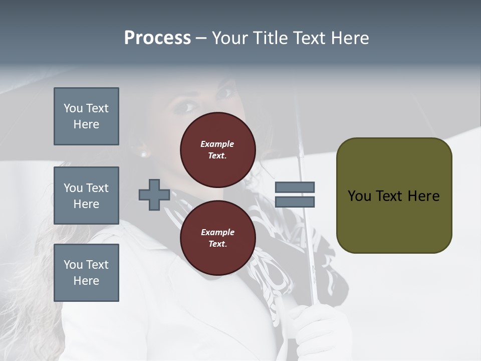Coat Recollection Bag PowerPoint Template