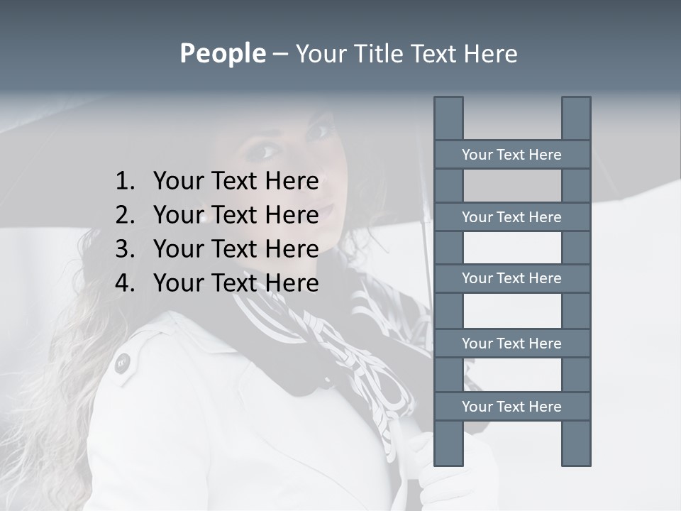 Coat Recollection Bag PowerPoint Template