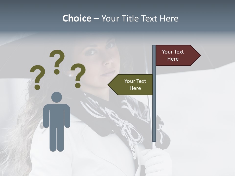 Coat Recollection Bag PowerPoint Template